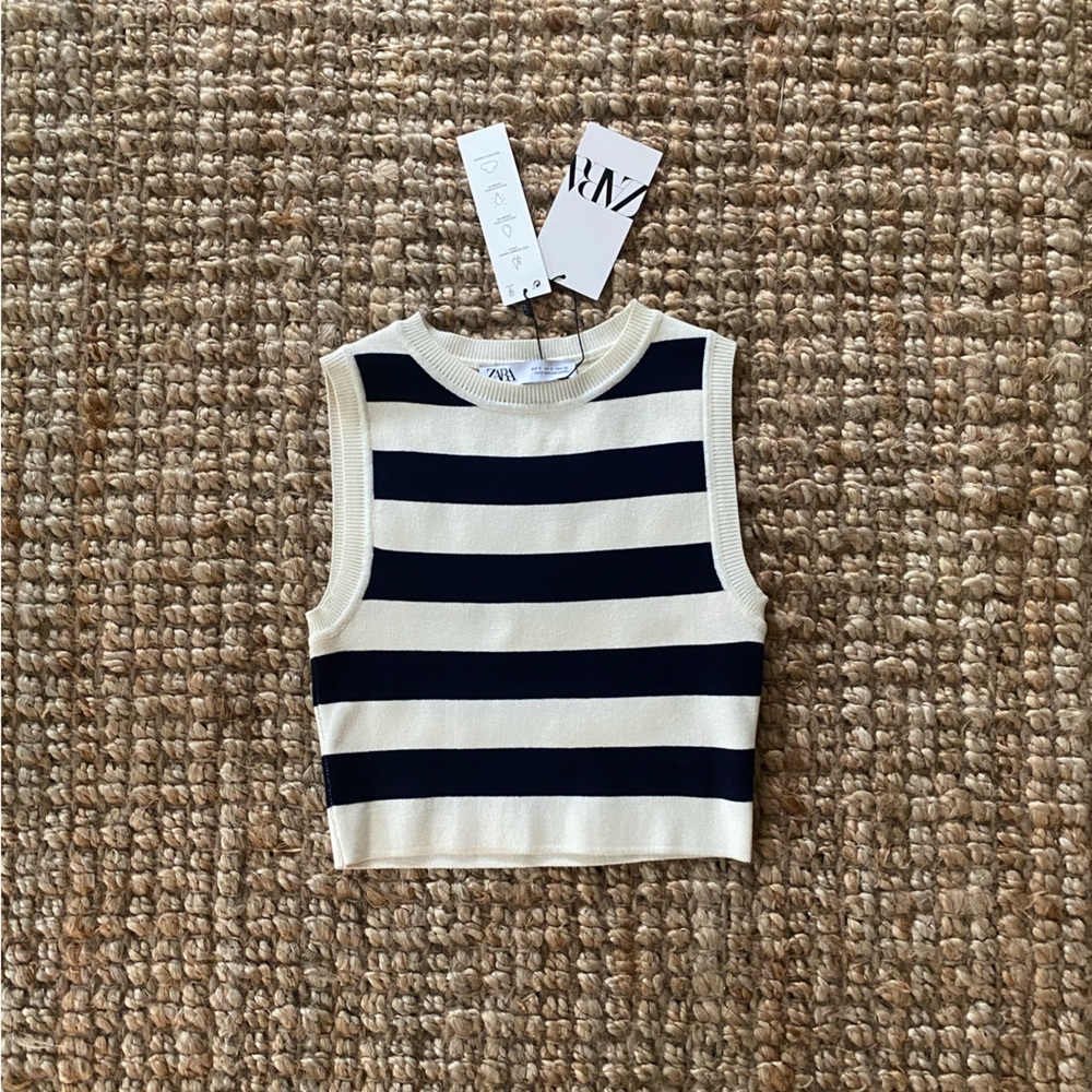 NWT Zara Striped Top